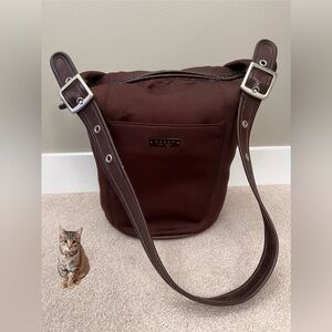 Vintage Coach Neo Duffle Sac, Mahogany Color 6204